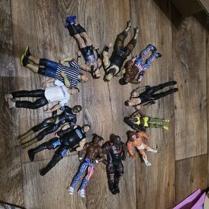 12 WWE wrestlers Sold as isShane McMahon, John Cone Santino marella Sold As Is